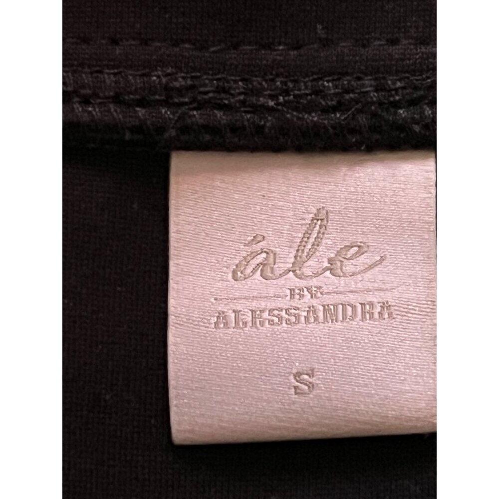 Ale By Alessandra Black Off-The-Shoulder Long Sleeve Mini Dress S - Picture 4 of 5